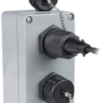 Waterproof CAT6/CAT6A Cable & RJ45 Panel Mount Jack